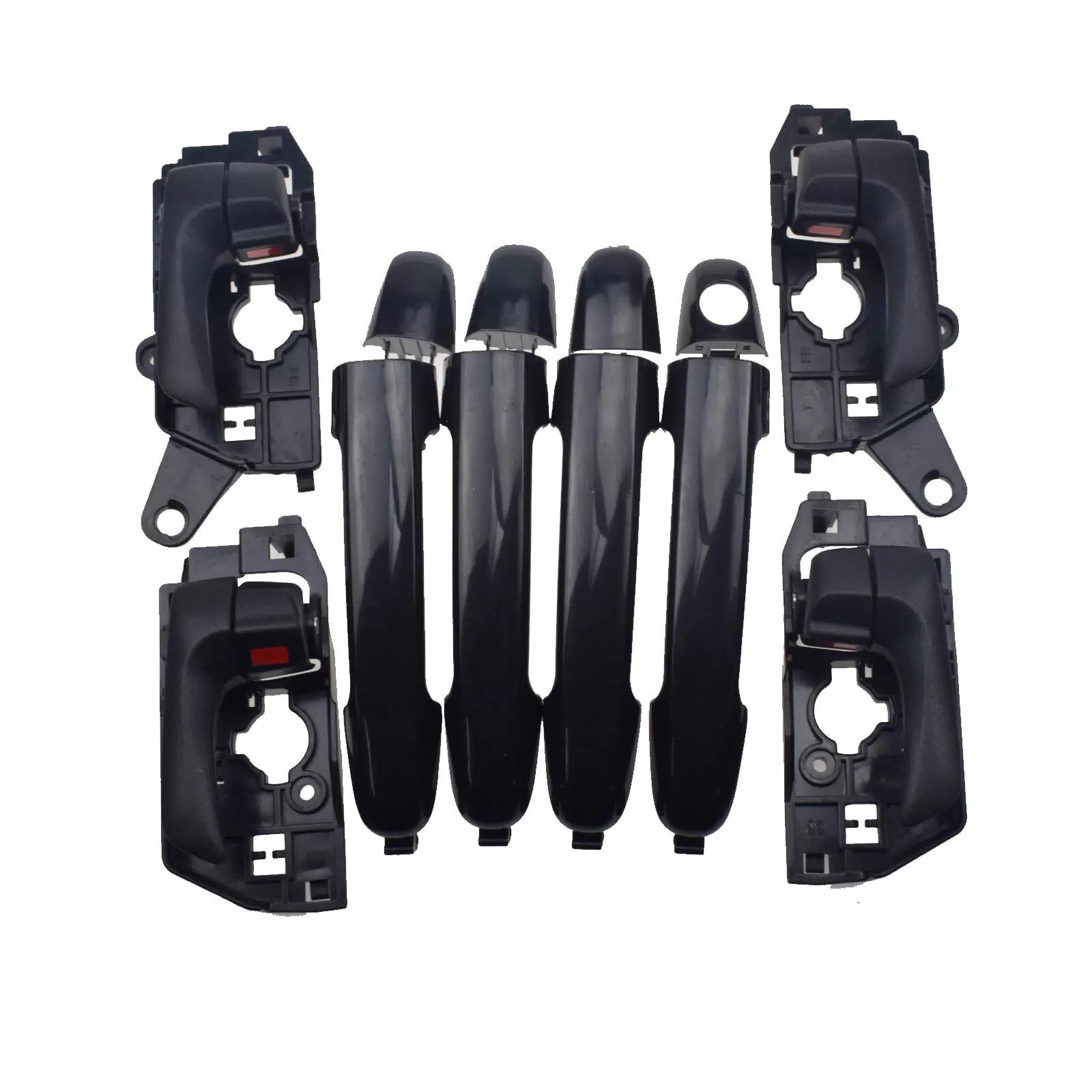 8PCS Front Rear Inside Outside Door Handles For Hyundai Sonata 2008 2009 2010 6B93BC-57 [11]