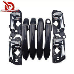 8PCS Front Rear Inside Outside Door Handles For Hyundai Sonata 2008 2009 2010 6B93BC-57 [1]