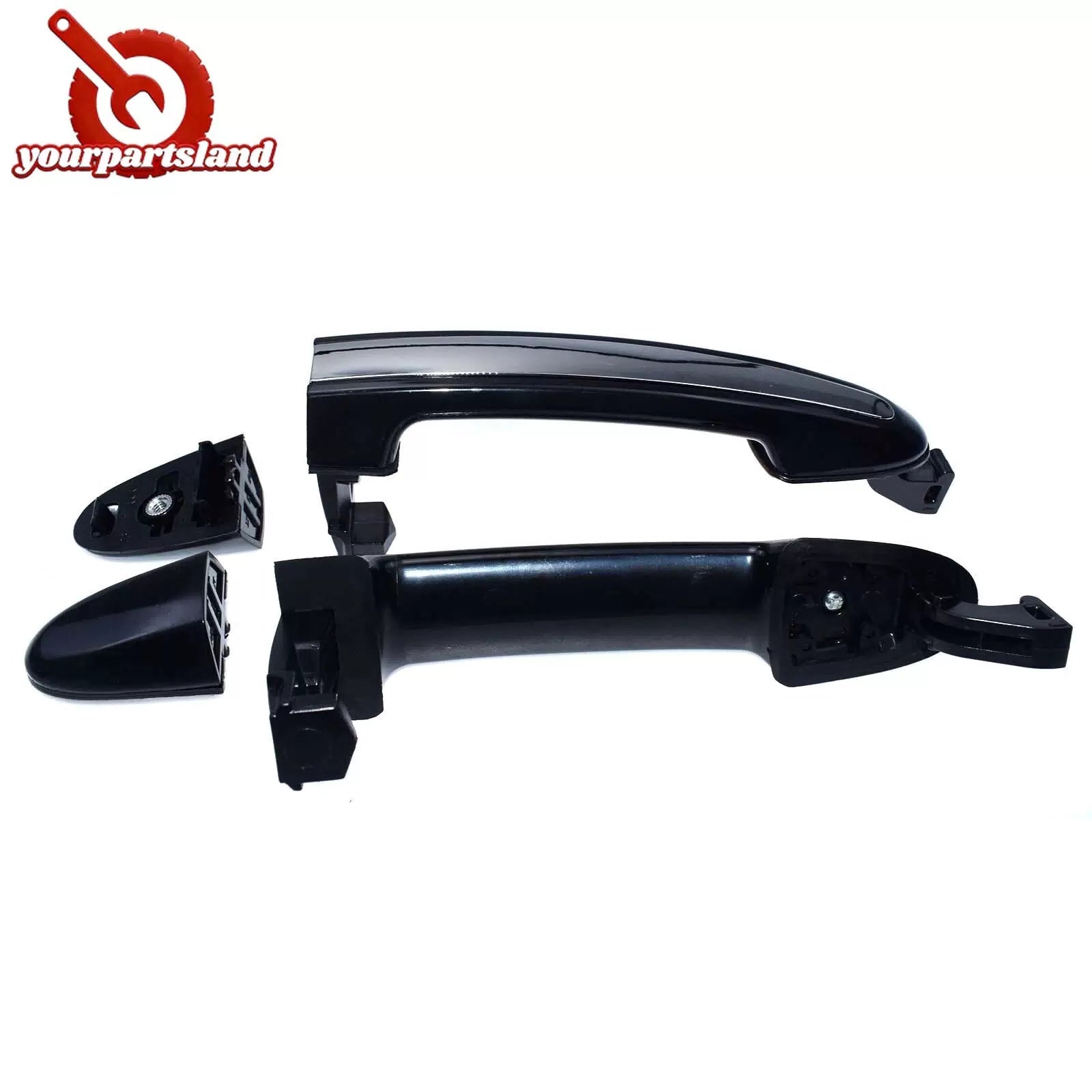 8PCS Front Rear Outside Inside Door Handle for Hyundai Santa Fe 2007 2008-2012 6B93BC-57 [11]