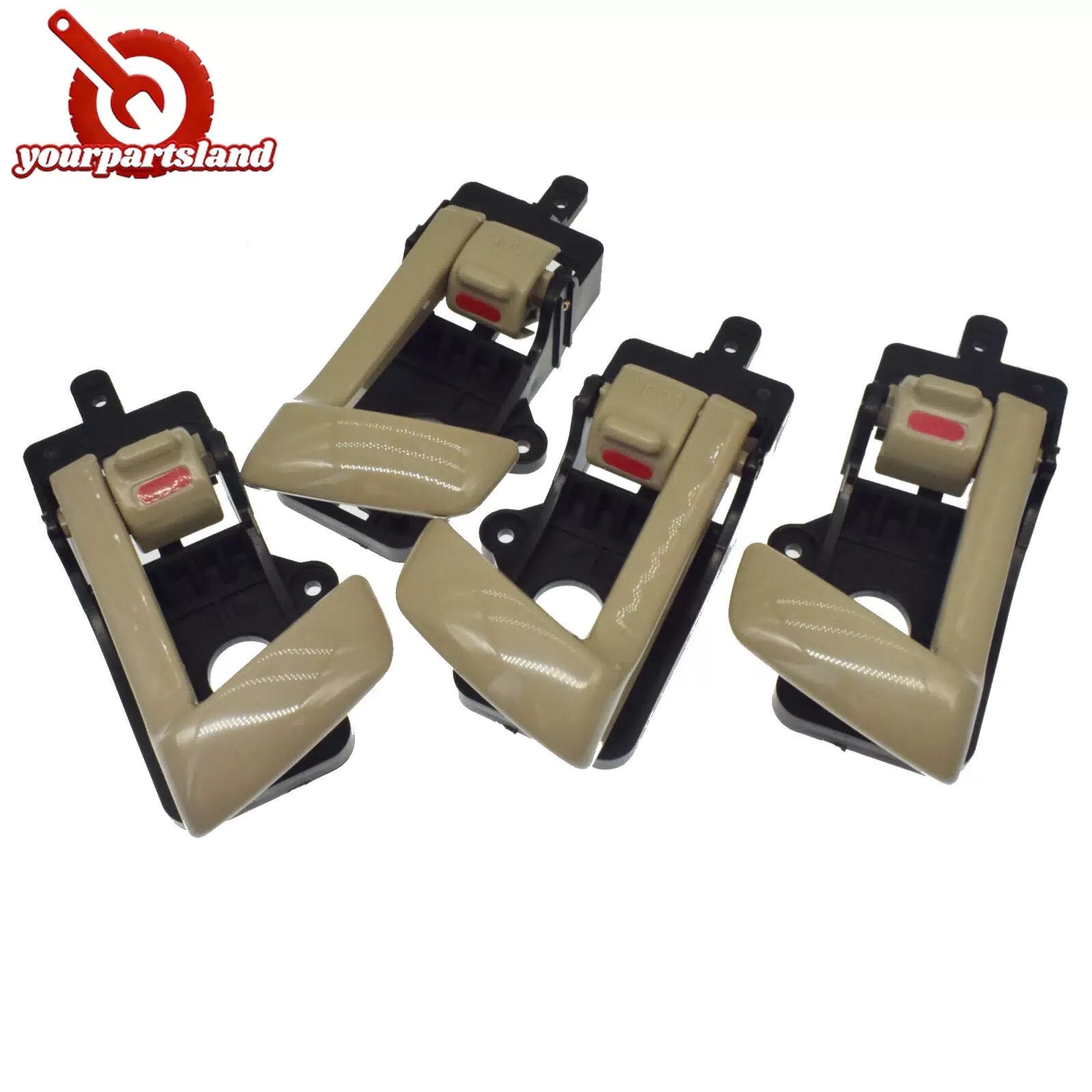 8PCS Front Rear Outside Inside Door Handle for Hyundai Santa Fe 2007 2008-2012 6B93BC-57 [7]
