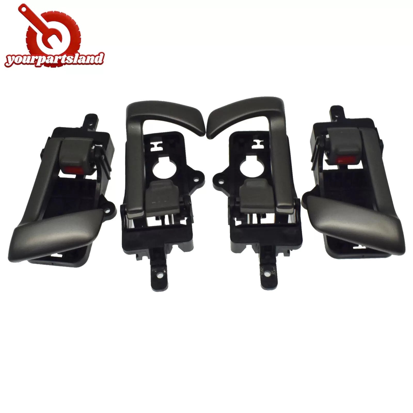 8PCS Front Rear Outside Inside Door Handle for Hyundai Santa Fe 2007 2008-2012 6B93BC-57 [8]