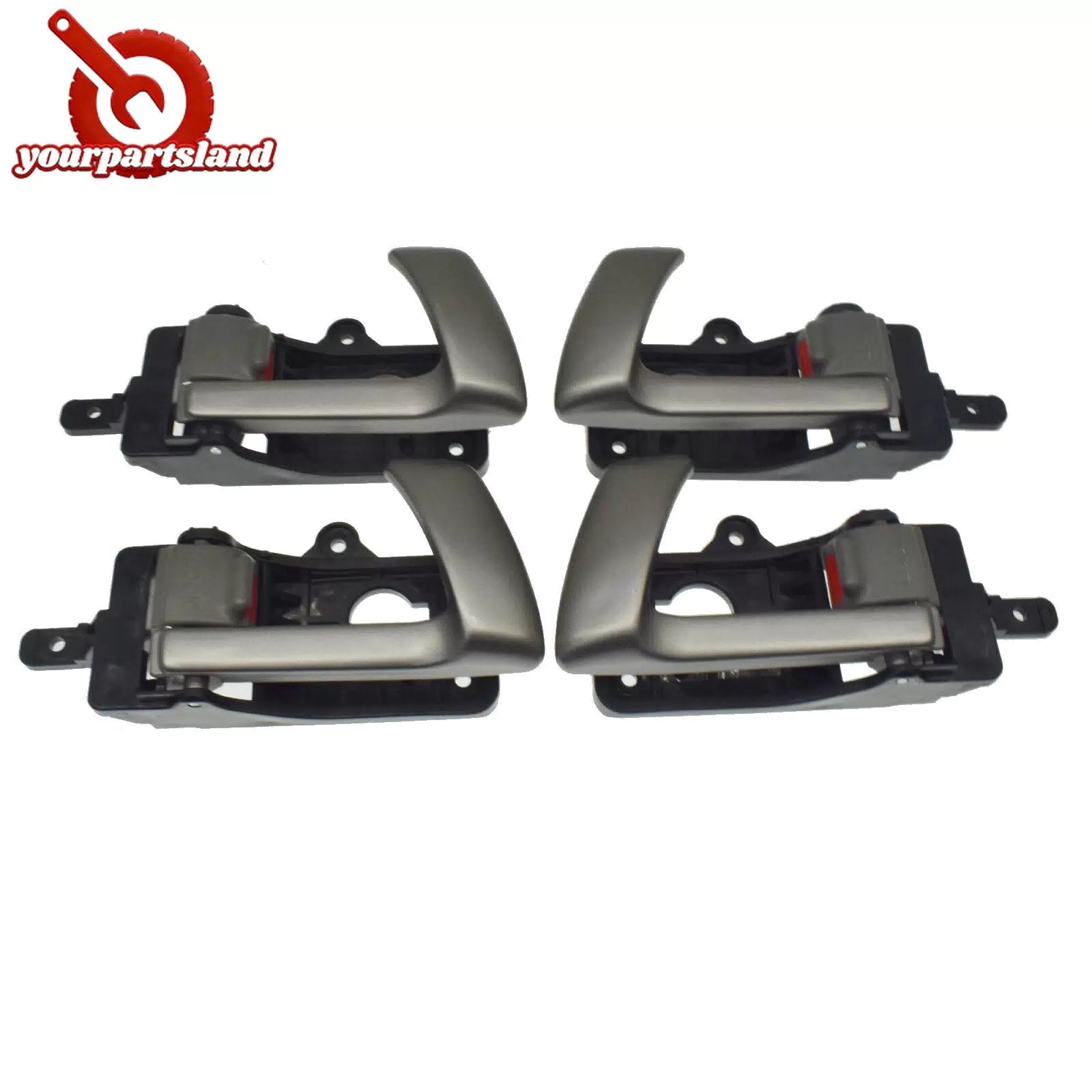 8PCS Front Rear Outside Inside Door Handle for Hyundai Santa Fe 2007 2008-2012 6B93BC-57 [9]