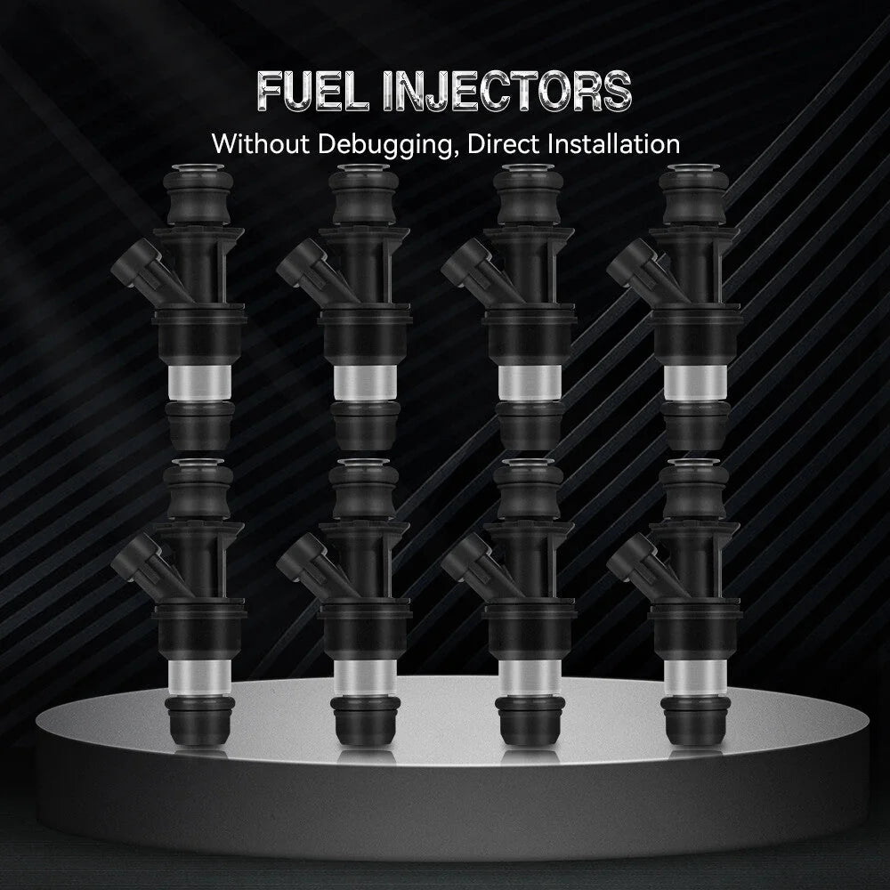 8PCS Fuel Injectors For Chevrolet Silverado 1500 GMC Sierra 1500 1999-2000 4.8L KOEEP [1]