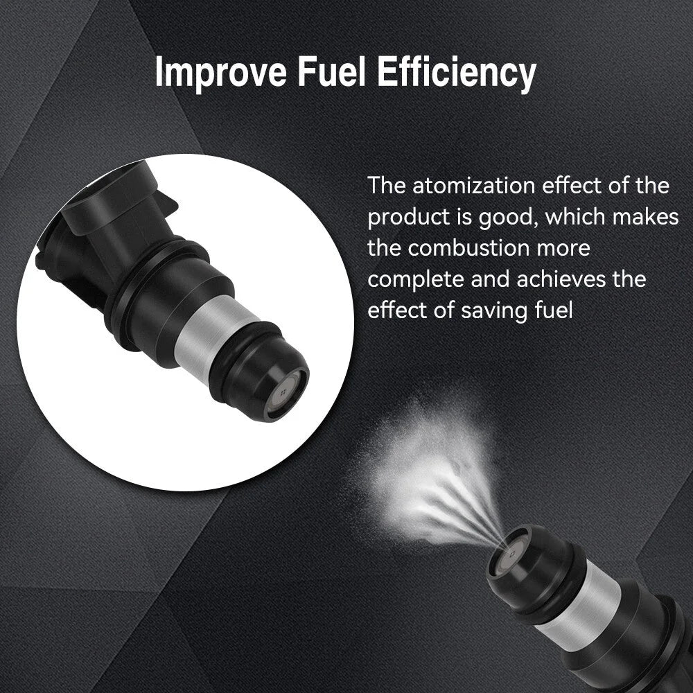 8PCS Fuel Injectors For Chevrolet Silverado 1500 GMC Sierra 1500 1999-2000 4.8L KOEEP [3]