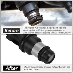 8PCS Fuel Injectors For Chevrolet Silverado 1500 GMC Sierra 1500 1999-2000 4.8L KOEEP [4]