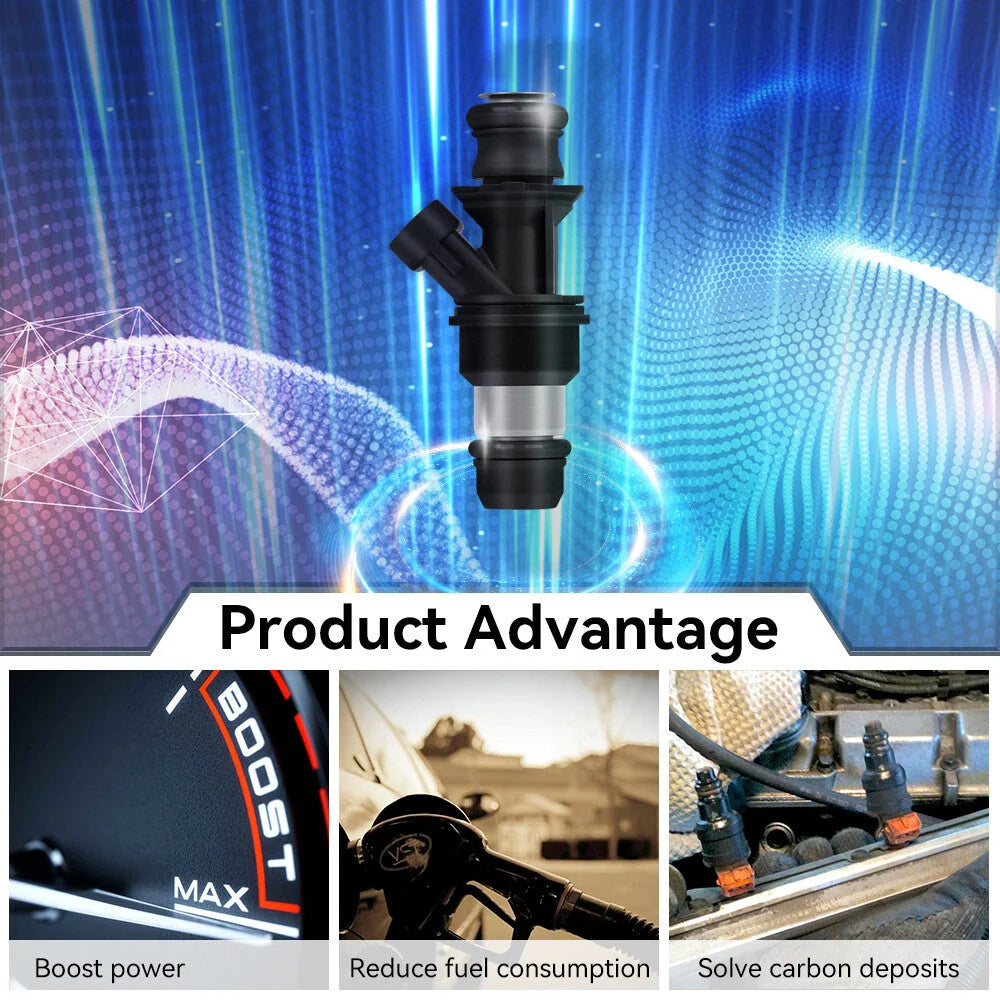 8PCS Fuel Injectors For Chevrolet Silverado 1500 GMC Sierra 1500 1999-2000 4.8L KOEEP [5]