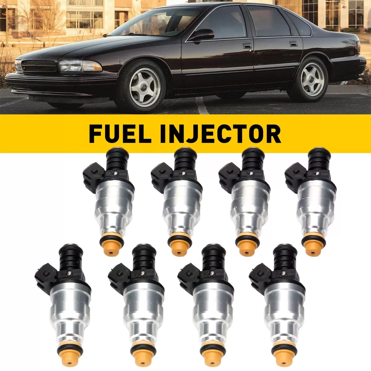8PCS Fuel Injectors for Mustang Ford GT Cobra Replaces 0280150558, OE# 800-1152N 6B93BC-57 [1]