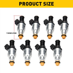 8PCS Fuel Injectors for Mustang Ford GT Cobra Replaces 0280150558, OE# 800-1152N 6B93BC-57 [4]