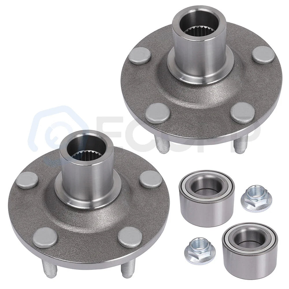 8Pcs Front Control Arm Ball Joint Wheel Bearning Hub For 2001-2004 Ford Escape KOEEP [5]