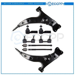 8Pcs Front Lower Control Arms Suspension Kits For 1993-1995 Toyota For Corolla KOEEP [1]