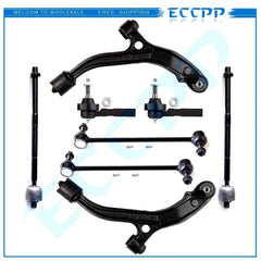 8Pcs Suspension Tie Rod Control Arm Sway Bar Kit For 01-04 Dodge Grand Caravan KOEEP [1]