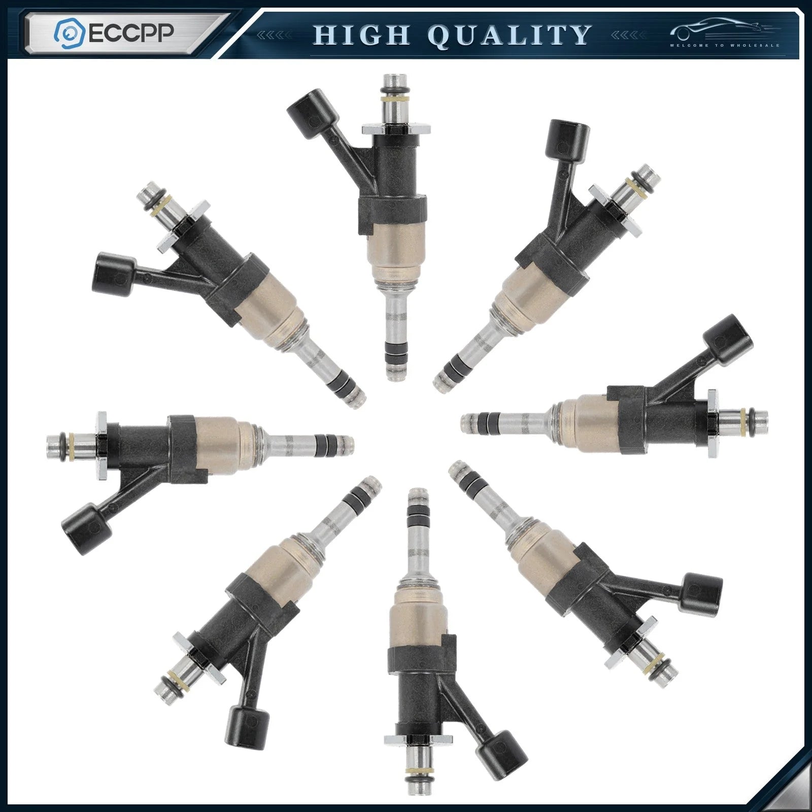 8X Fuel Injectors for Chevrolet Silverado 1500 Tahoe GMC Sierra 1500 Yukon 5.3L KOEEP [1]