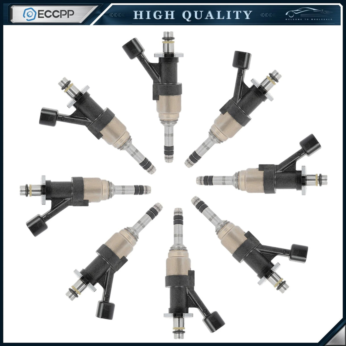8X Fuel Injectors for Chevrolet Silverado 1500 Tahoe GMC Sierra 1500 Yukon 5.3L KOEEP [1]