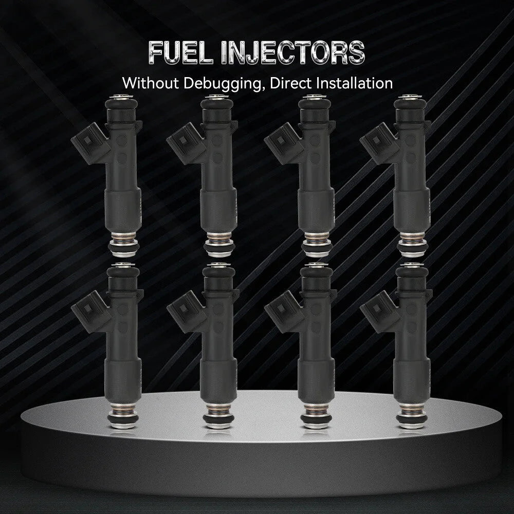 8 Fuel Injectors For Chevrolet Colorado Trailblazer Hummer H3 GMC Canyon Envoy KOEEP [1]