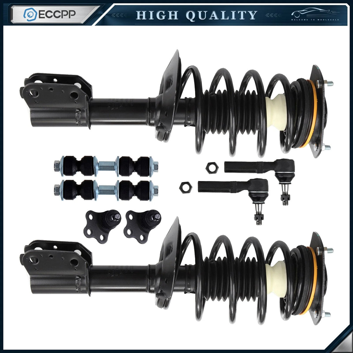 8pc Front Complete Struts & Suspension Kit for Buick Century Regal 97-05 KOEEP [1]
