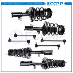 8pc Front Rear Strut Assembly Sway Bar Links for 1997-2001 Toyota Camry 3.0L KOEEP [1]