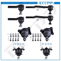 8pcs For 1992-1995 Toyota Pickup 4WD Suspension Kit Tie Rod Ends Ball Joints KOEEP [1]