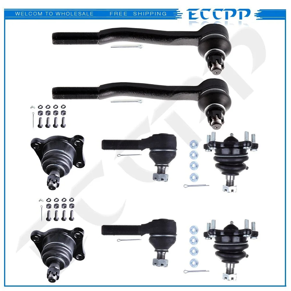 8pcs Front Control Arms Tie Rod Ends For Honda Civic del Sol 1.5L 1.6L 1992-1997 KOEEP [1]