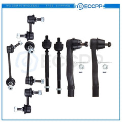 8pcs Front Tie Rod Ends Ball Joints For Honda CR-V LX EX SE 2.0L 1997-2001 KOEEP [1]