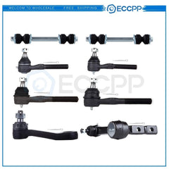 8pcs Front Tie Rod Ends Sway Bars For Ford F-150 Heritage F-250 1997-2004 KOEEP [1]