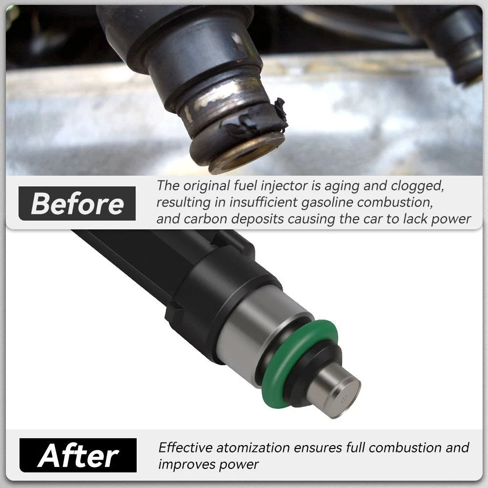8pcs Fuel Injectors For Ford Expedition Ford E-150 E-250 E-350 5.4L 0280158001 KOEEP [4]