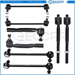 8x Front Tie Rod End Sway Bar End Link 2007 2008 2009 2010-2011 For Toyota Camry KOEEP [1]