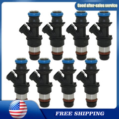 8x Fuel Injectors 17113553 For 99-07 Chevy Silverado Buick Cadillac 25320287 6B93BC-57 [1]