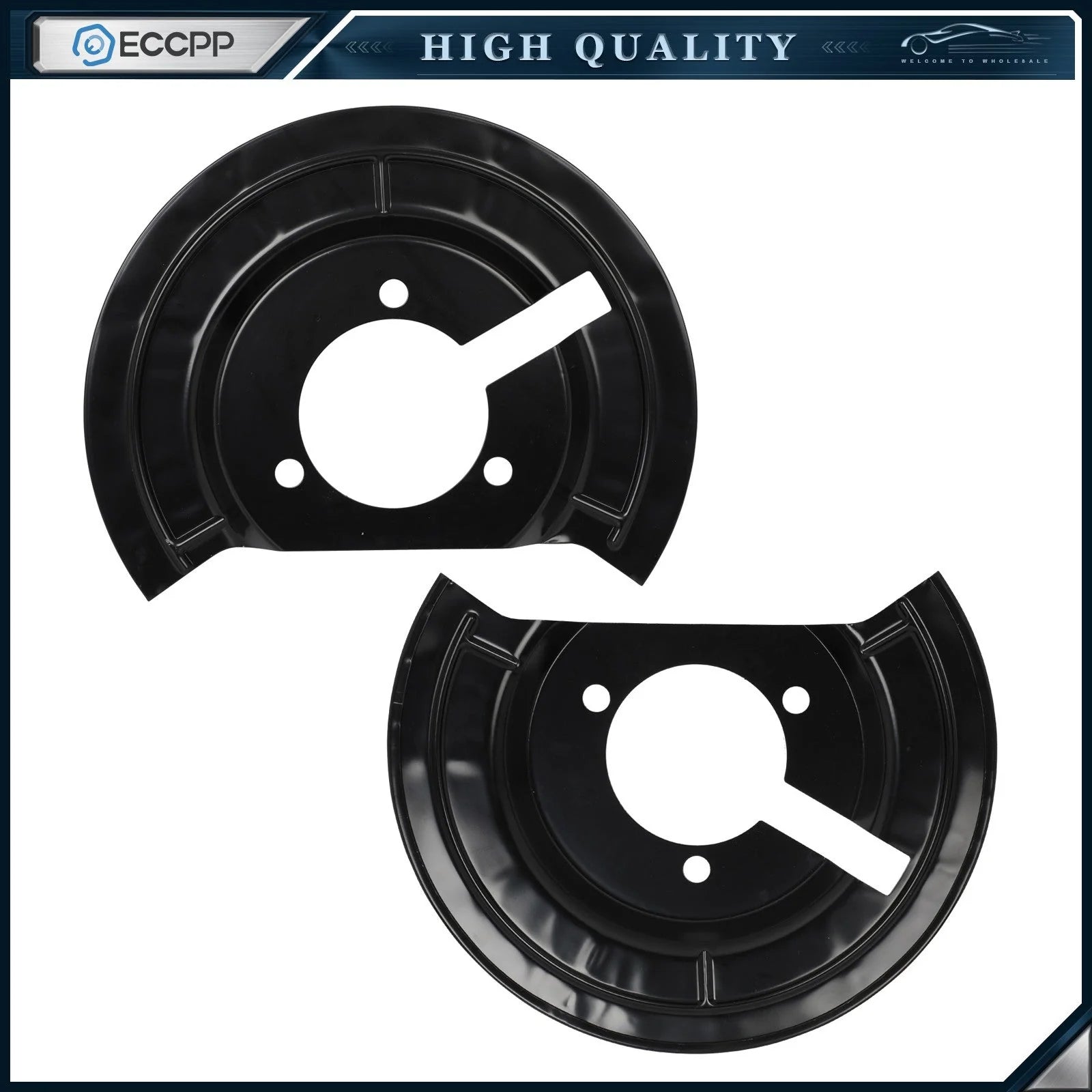 924-684 Front Brake Dust Shields for 2002-2019 Dodge Ram Truck 1500 Classic KOEEP [1]