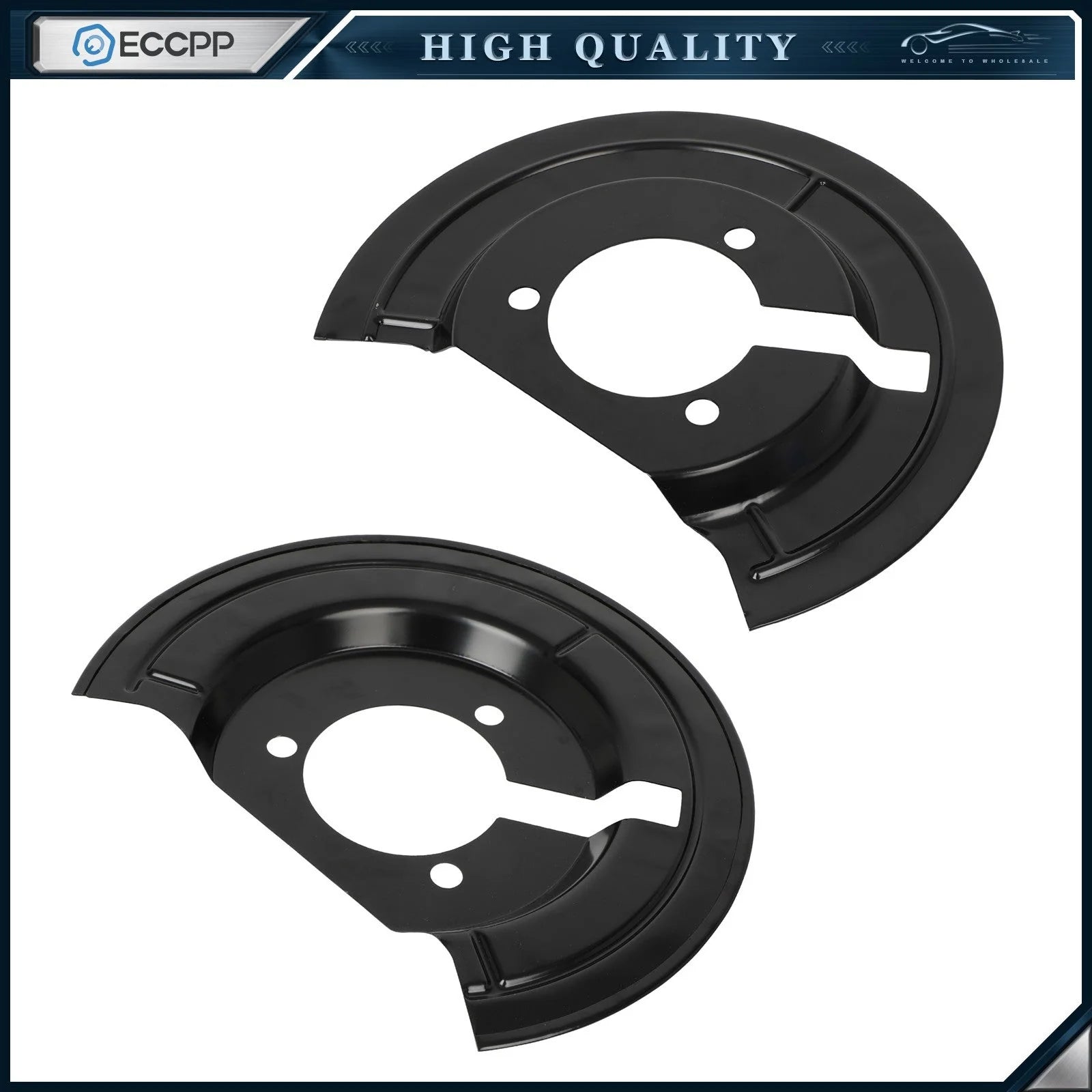 924-684 Front Brake Dust Shields for 2002-2019 Dodge Ram Truck 1500 Classic KOEEP [2]