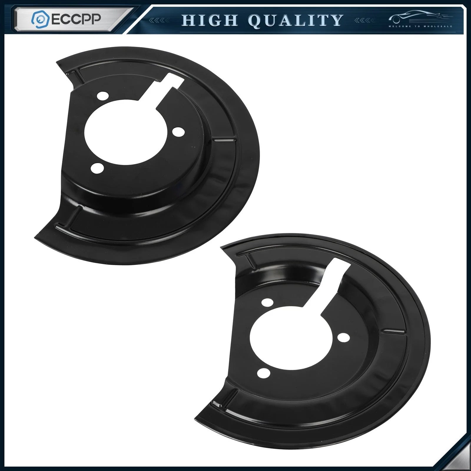924-684 Front Brake Dust Shields for 2002-2019 Dodge Ram Truck 1500 Classic KOEEP [4]