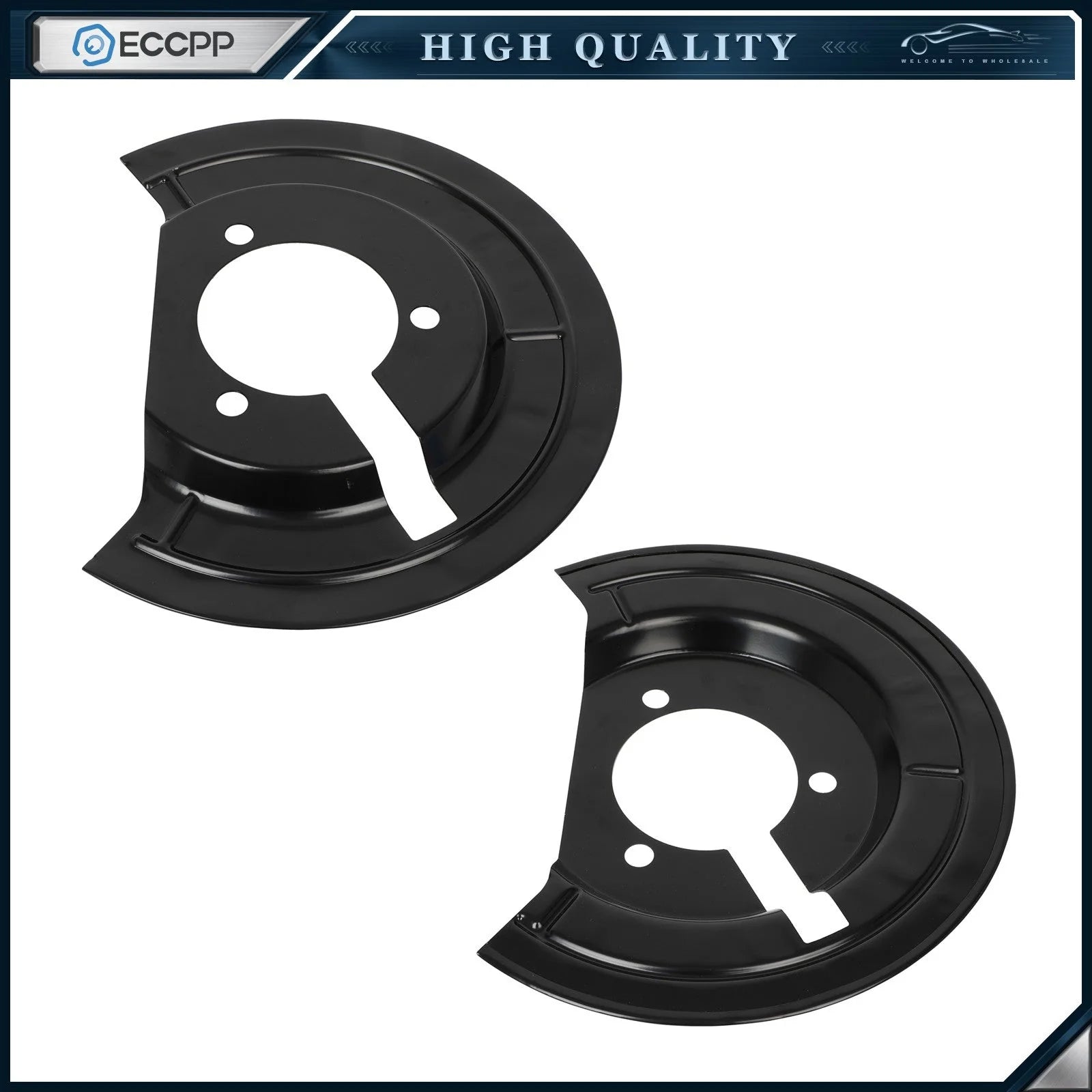 924-684 Front Brake Dust Shields for 2002-2019 Dodge Ram Truck 1500 Classic KOEEP [6]