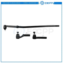 92-05 3 Pieces Complete Front Steering Outer Tie Rod End Part Fits Ford E250 KOEEP [1]