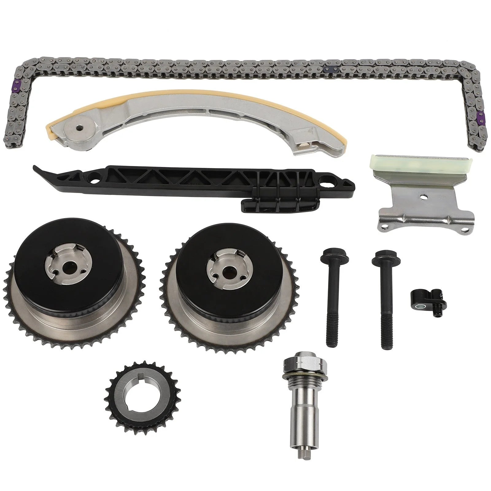 9-4201SAVVT1 Engine Timing Chain Kit For 2011-2017 GMC TERRAIN 2.4L L4 6B93BC-57 [4]