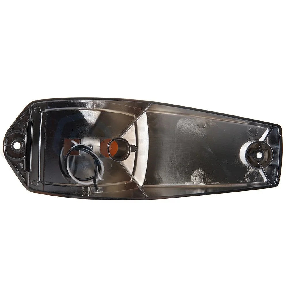9x Amber 10 inch 17 LED Chrome Cab marker Roof Light for Peterbilt Kenworth KOEEP [10]