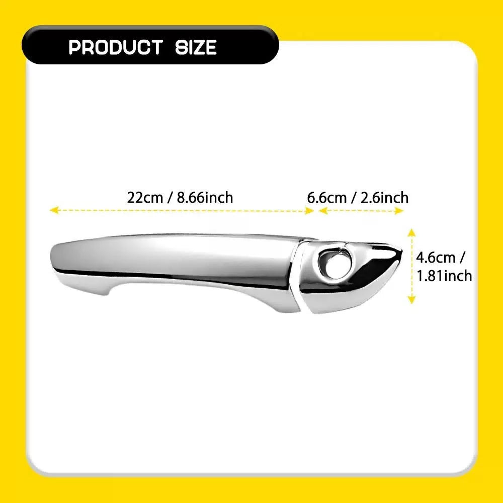 ABS Exterior Door Handle Cover Trim For 2016-2021 Hyundai Tucson Chrome Look EOA 6B93BC-57 [10]