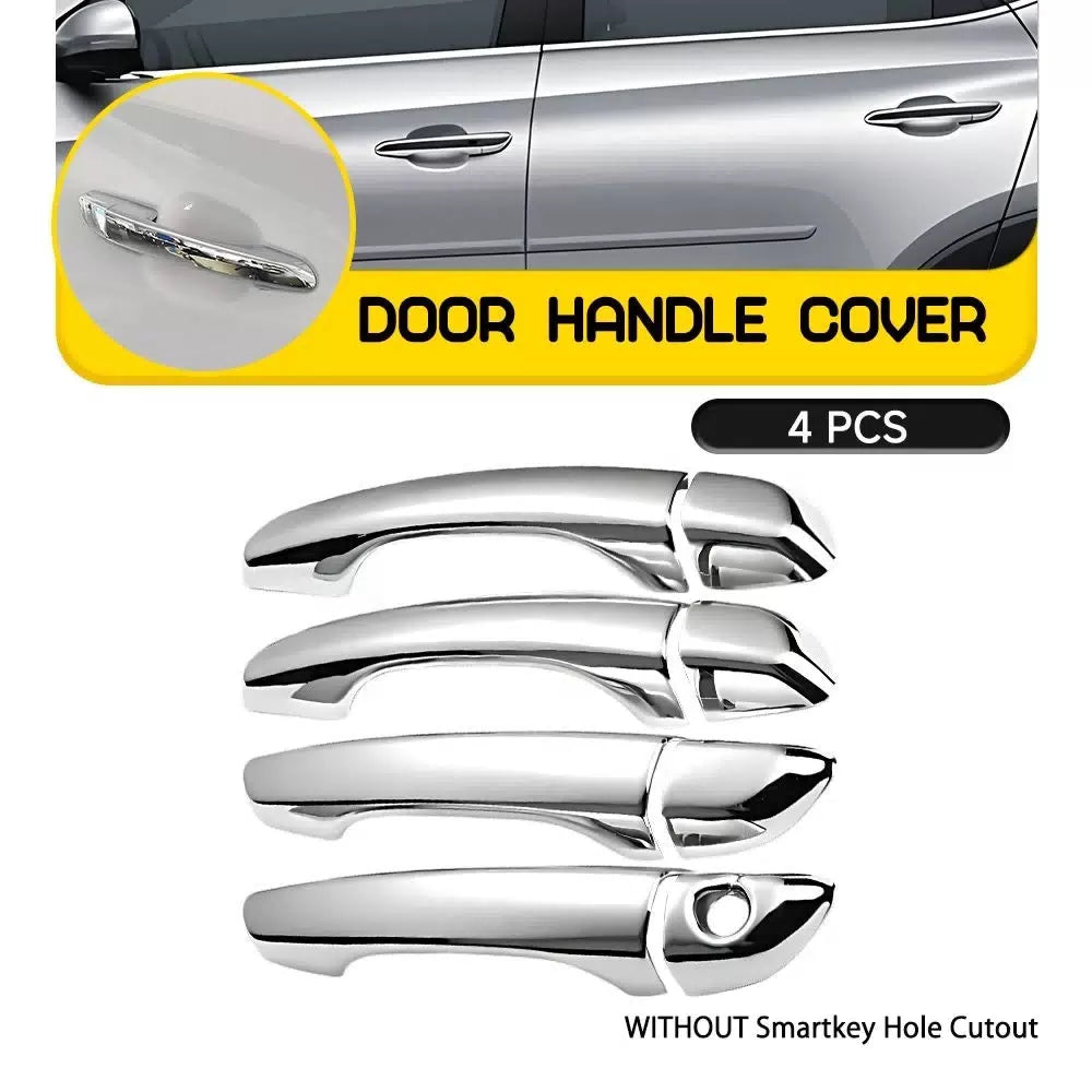 ABS Exterior Door Handle Cover Trim For 2016-2021 Hyundai Tucson Chrome Look EOA 6B93BC-57 [1]