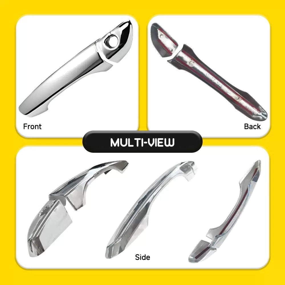 ABS Exterior Door Handle Cover Trim For 2016-2021 Hyundai Tucson Chrome Look EOA 6B93BC-57 [2]