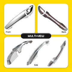 ABS Exterior Door Handle Cover Trim For 2016-2021 Hyundai Tucson Chrome Look EOA 6B93BC-57 [2]