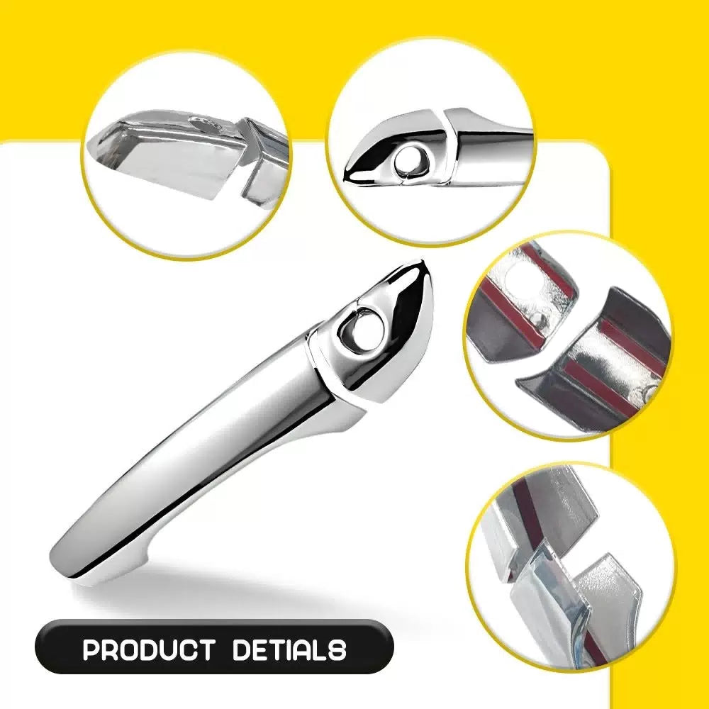 ABS Exterior Door Handle Cover Trim For 2016-2021 Hyundai Tucson Chrome Look EOA 6B93BC-57 [3]