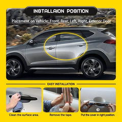 ABS Exterior Door Handle Cover Trim For 2016-2021 Hyundai Tucson Chrome Look EOA 6B93BC-57 [4]