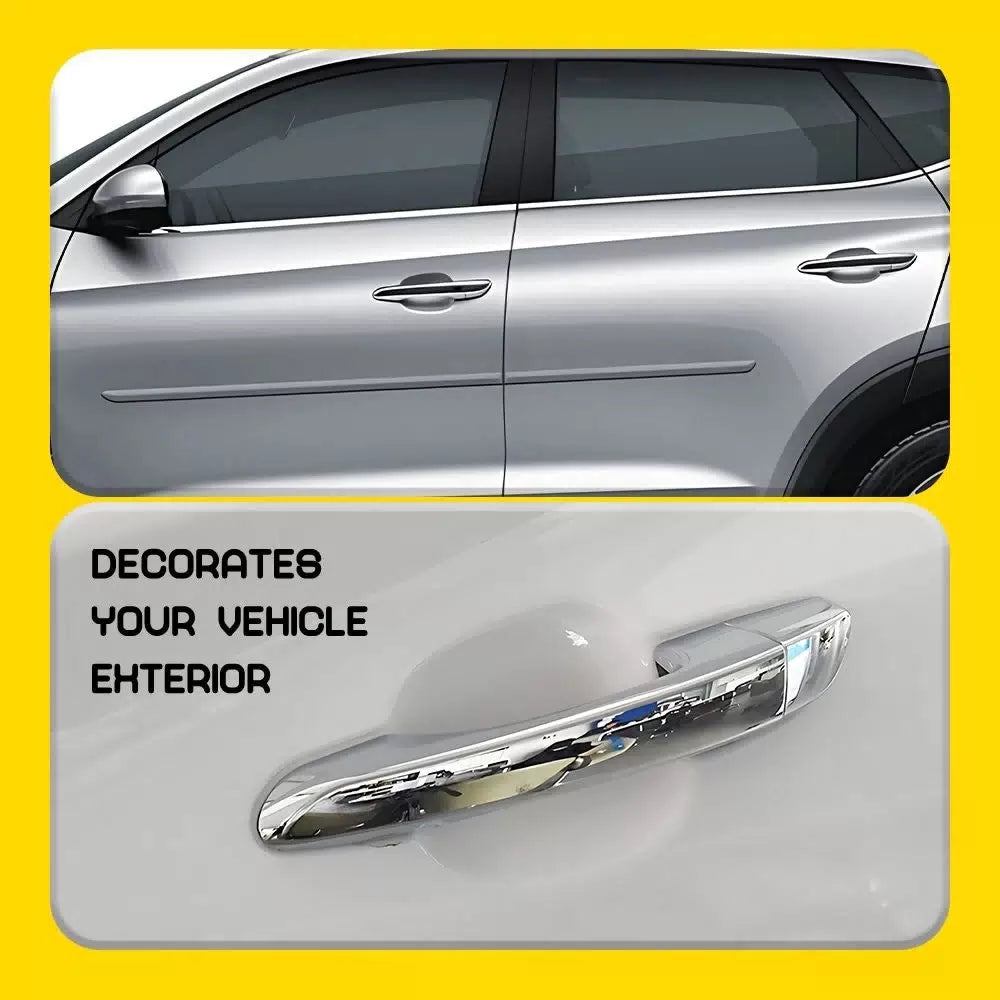 ABS Exterior Door Handle Cover Trim For 2016-2021 Hyundai Tucson Chrome Look EOA 6B93BC-57 [7]