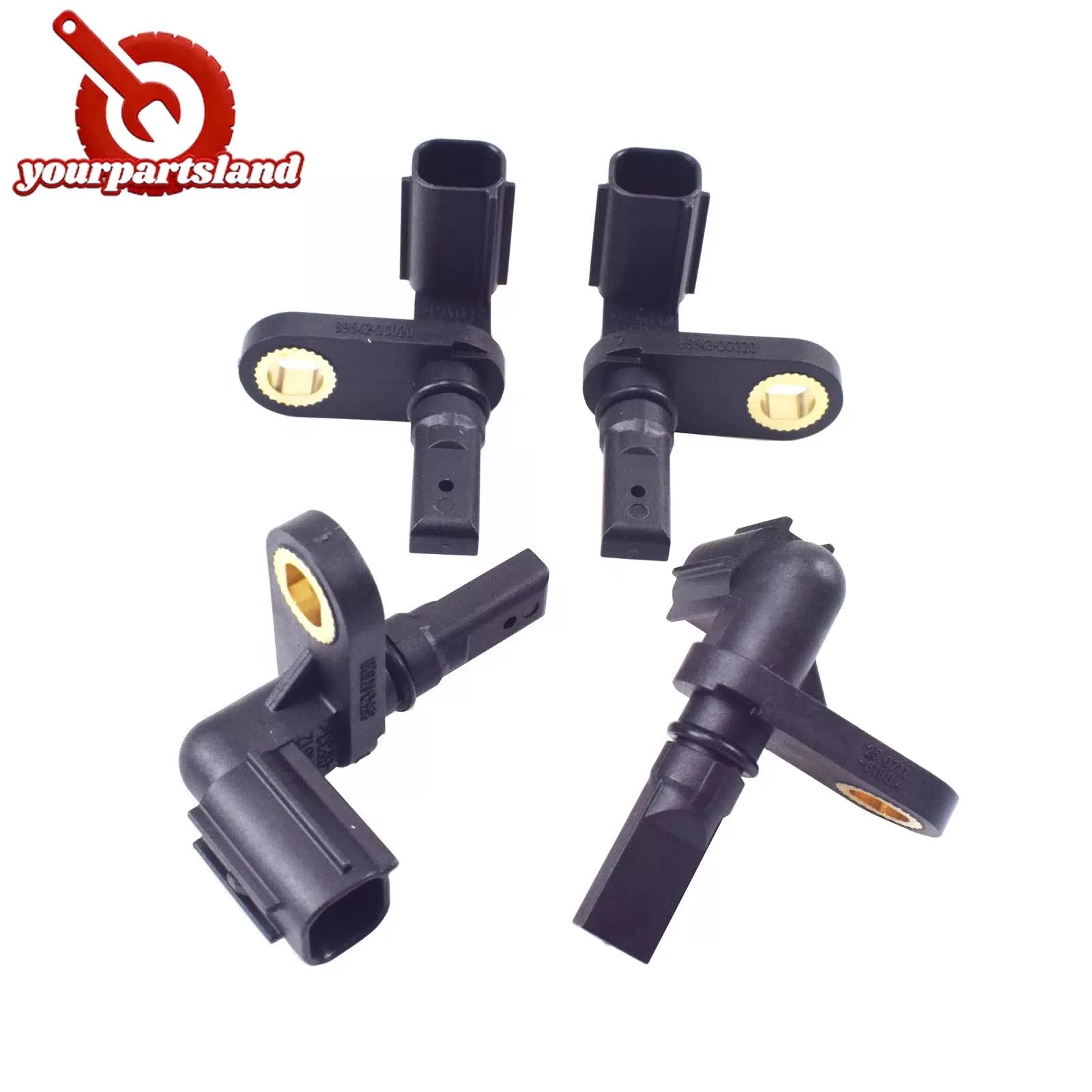 ABS Wheel Speed Sensor Front Rear Left Right For Tundra 07-17 4.0 4.6 4.7 5.7L 6B93BC-57 [1]