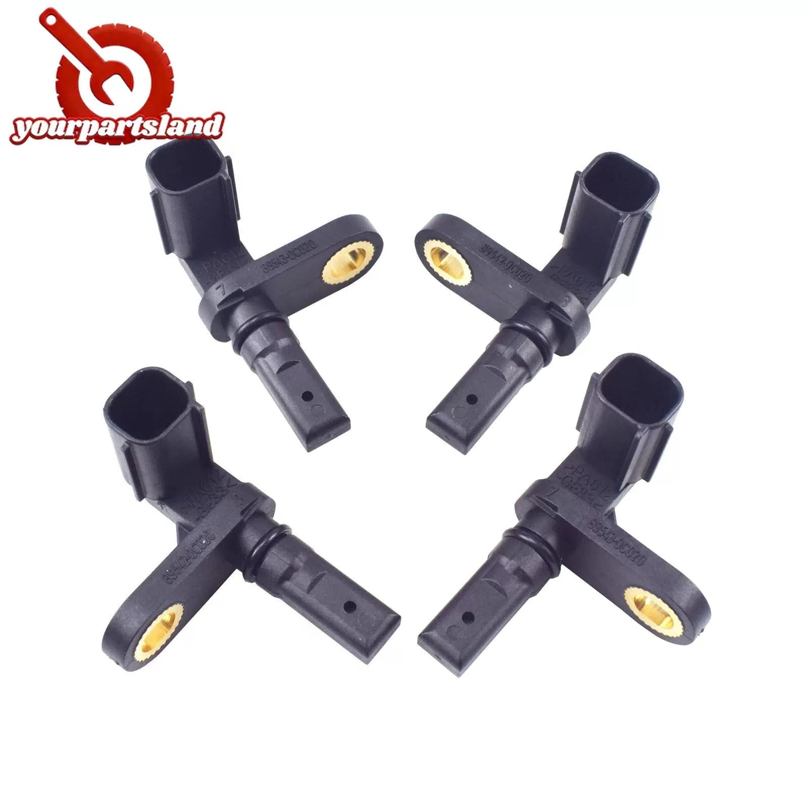 ABS Wheel Speed Sensor Front Rear Left Right For Tundra 07-17 4.0 4.6 4.7 5.7L 6B93BC-57 [8]