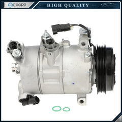 AC A/C Compressor w/ Clutch Fits Ford Mustang EcoBoost 2.3L 2015 2016 2017 6B93BC-57 [1]