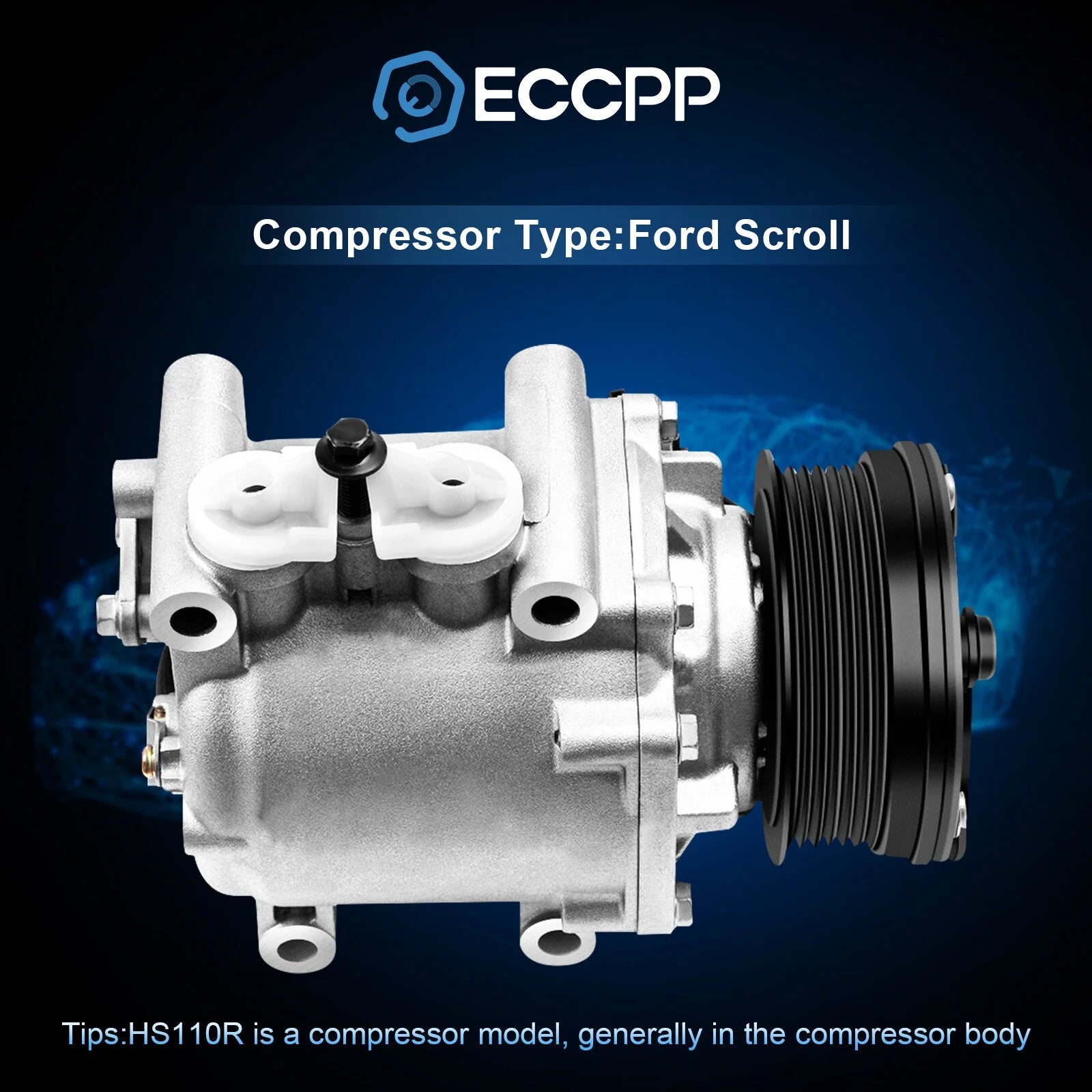AC Compressor For 05-07 Ford Five Hundred Freestyle Mercury Montego 3.0L KOEEP [1]