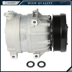 AC Compressor with Clutch Fits Chevrolet Prizm 1.8L 1998 1999 2000 2001 2002 6B93BC-57 [1]