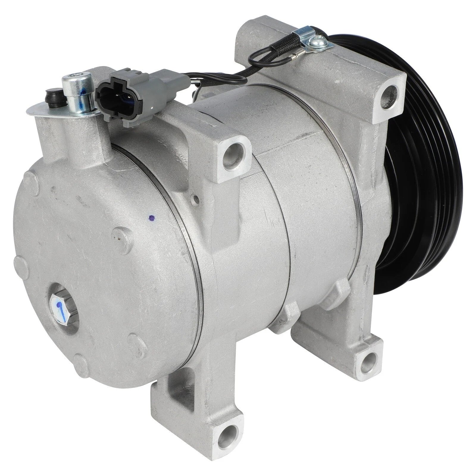 AC Compressor with Clutch for Subaru Forester 1998-2000 Impreza 1993-2001 6B93BC-57 [4]