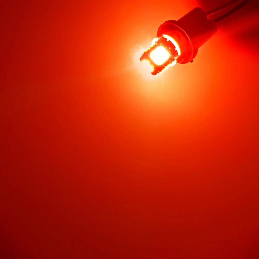 AUXITO 10X LED Parking Light Bulbs 168 194 2825 T10 Wedge Canbus Super Red EOA AUXITO [8]