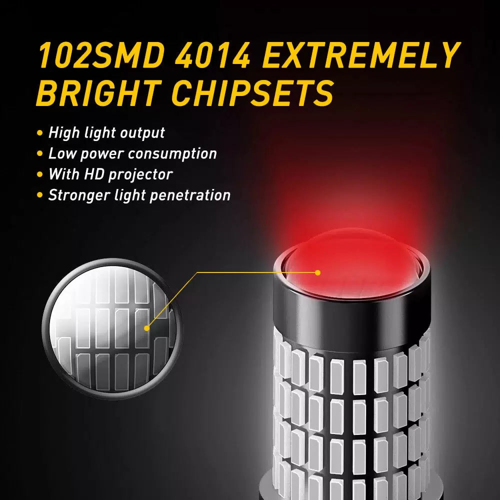 AUXITO 1156/3157/7443/PSX24W Reverse Light Canbus Backup Bulbs Parking White DRL 6B93BC-57 [10]