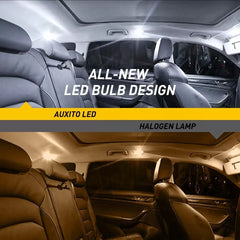 AUXITO 20pcs 6000K T10 194 168 Car Interior Kit Side Marker LED Light Bulb White AUXITO [4]